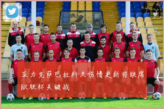 亚力克萨巴杜科夫伤情更新将缺席欧联杯关键战